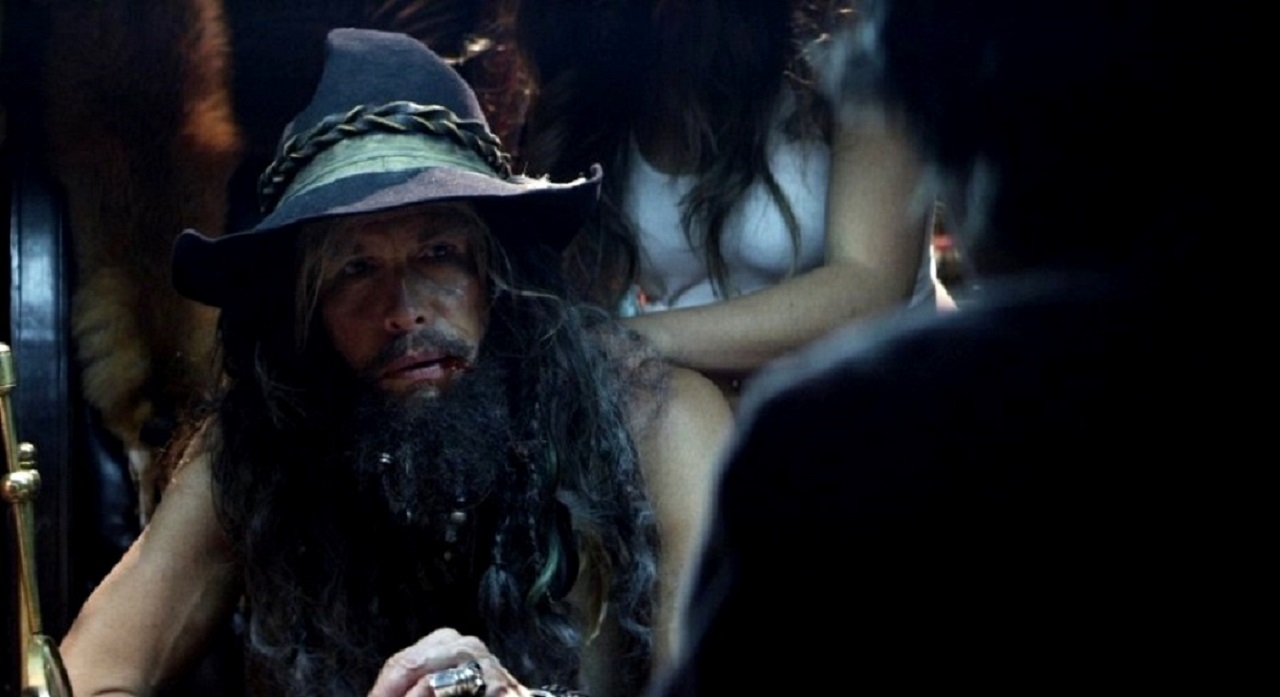 Steven Tyler as the shaman Kasape Sukka in Happy Birthday! (2016)