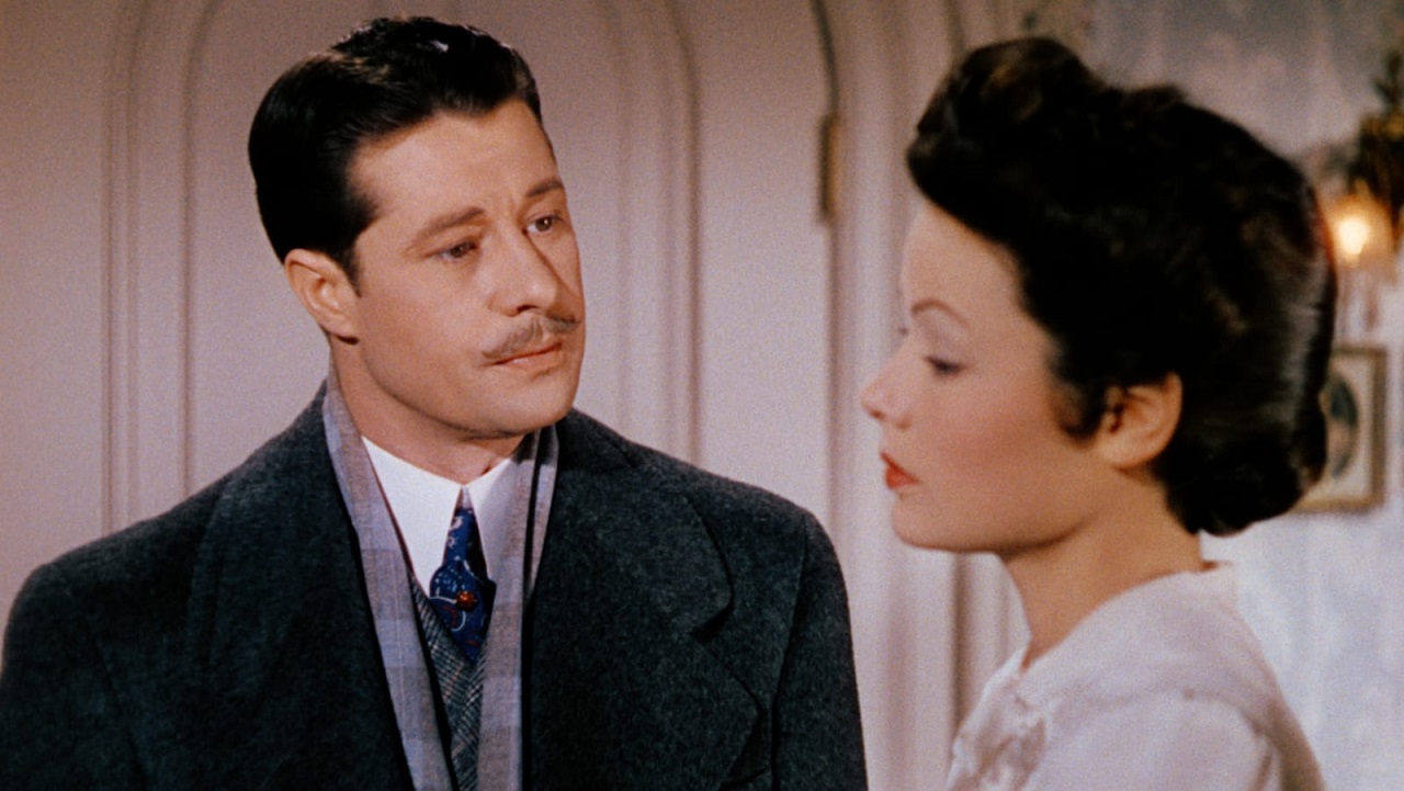 Don Ameche and Gene Tierney in Heaven Can Wait (1943)