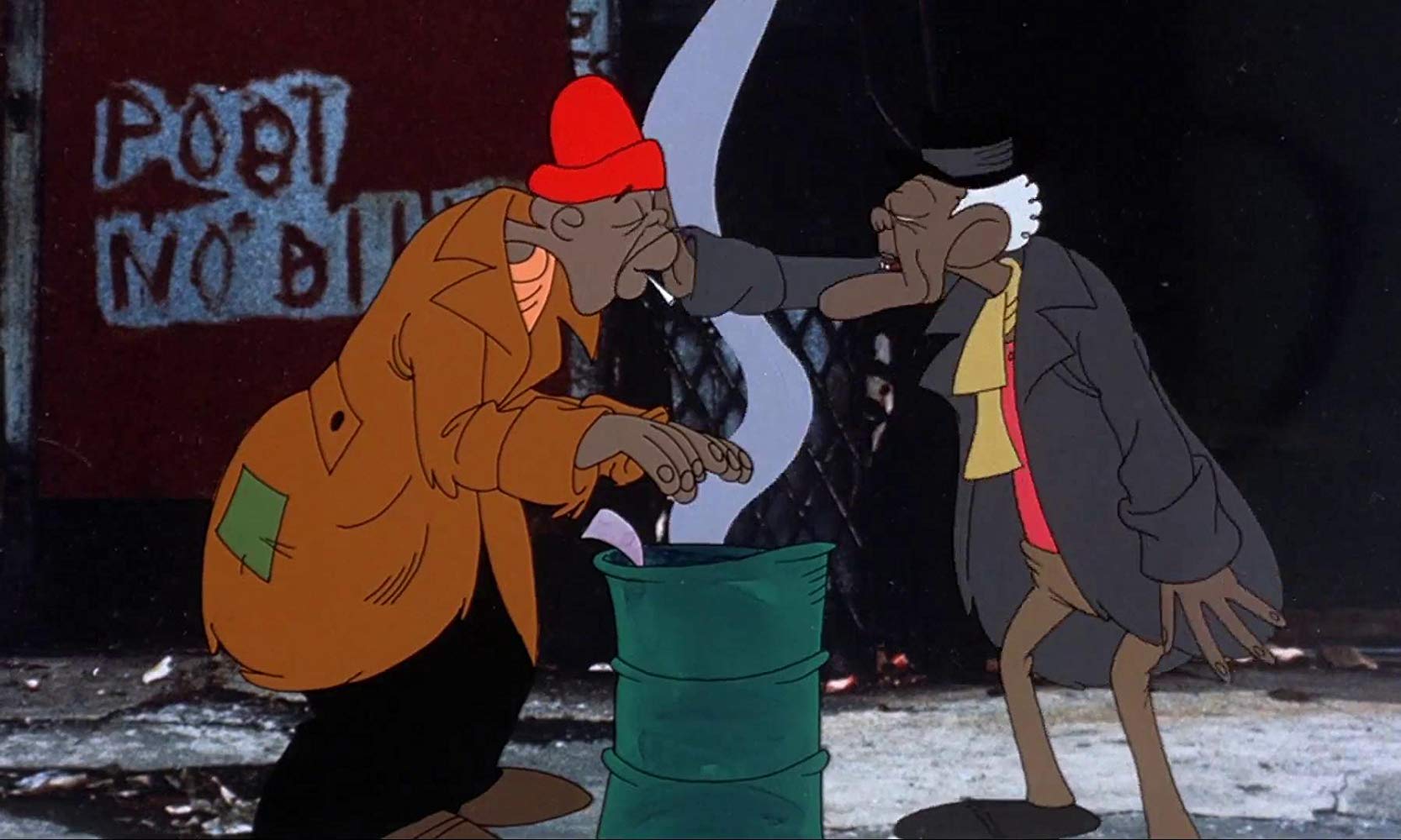 Ralph Bakshi's earthy depiction of life on the streets of Brooklyn in Heavy Traffic (1973)