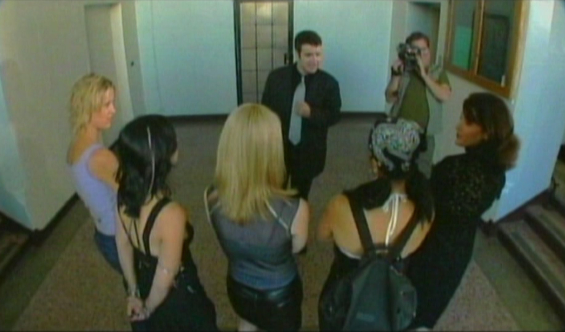 The contestants are introduced in Hell Asylum (2002)