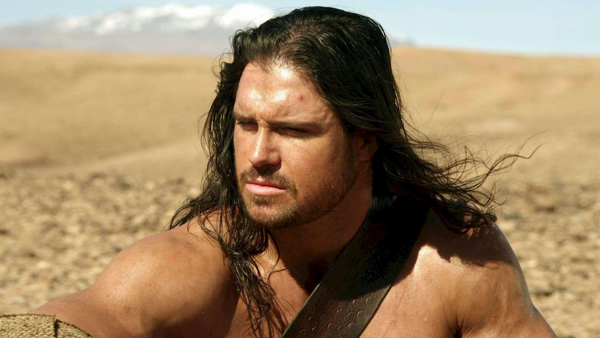 Wrestler John Hennigan as Hercules in Hercules Reborn (2014)