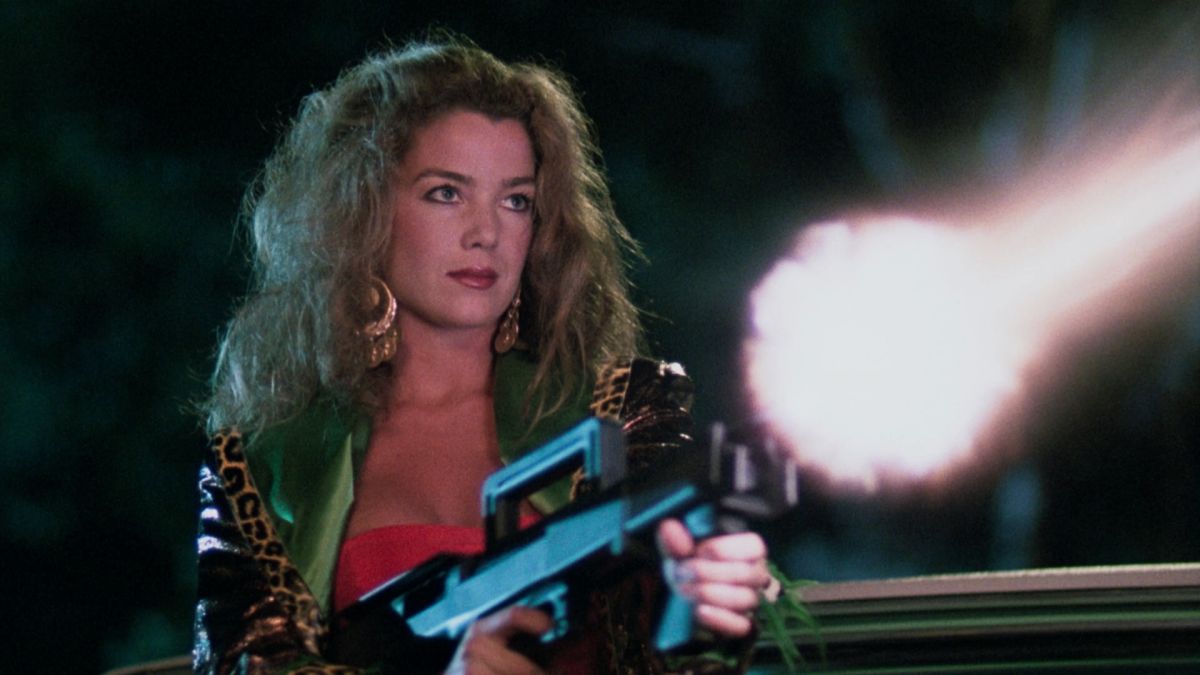 An alien-possessed Claudia Christian in The Hidden (1987)