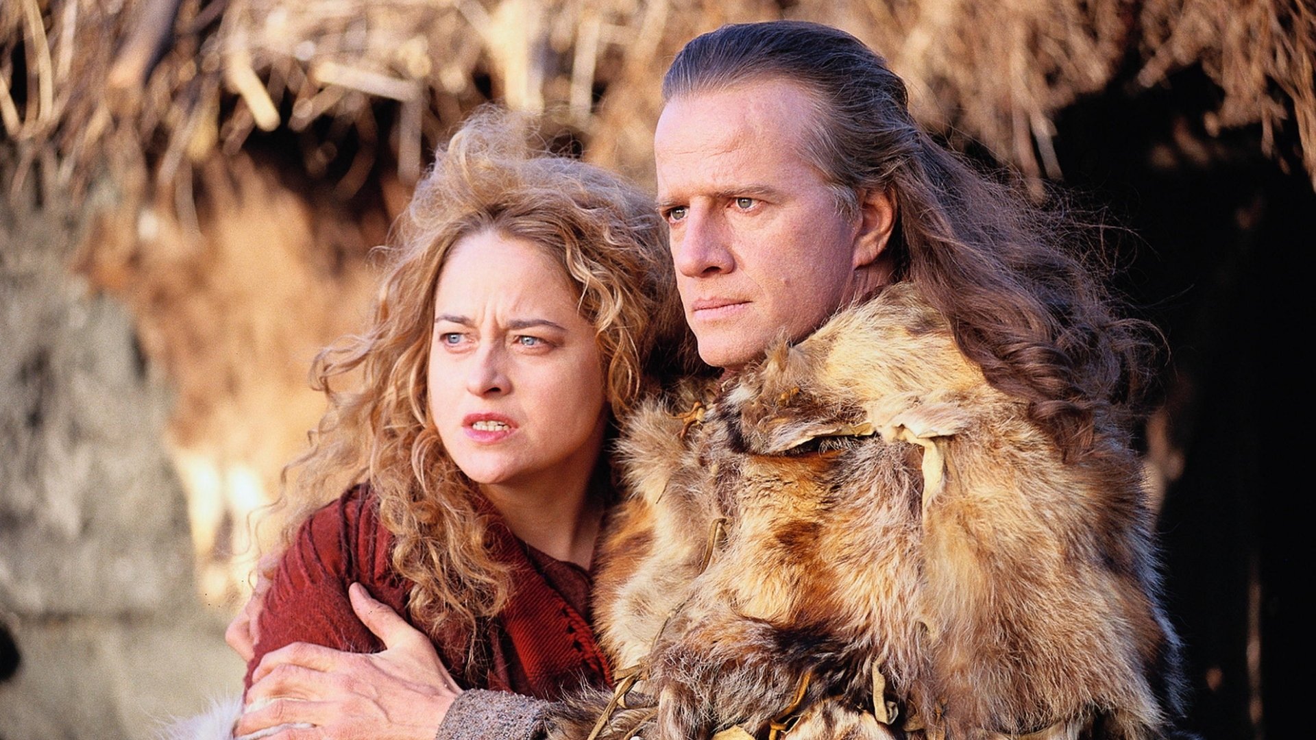 Christoher Lambert, no longer quite the immortal he was fourteen years earlier, reunited with Beatie Edney, his love from the first film in Highlander: Endgame (2000)