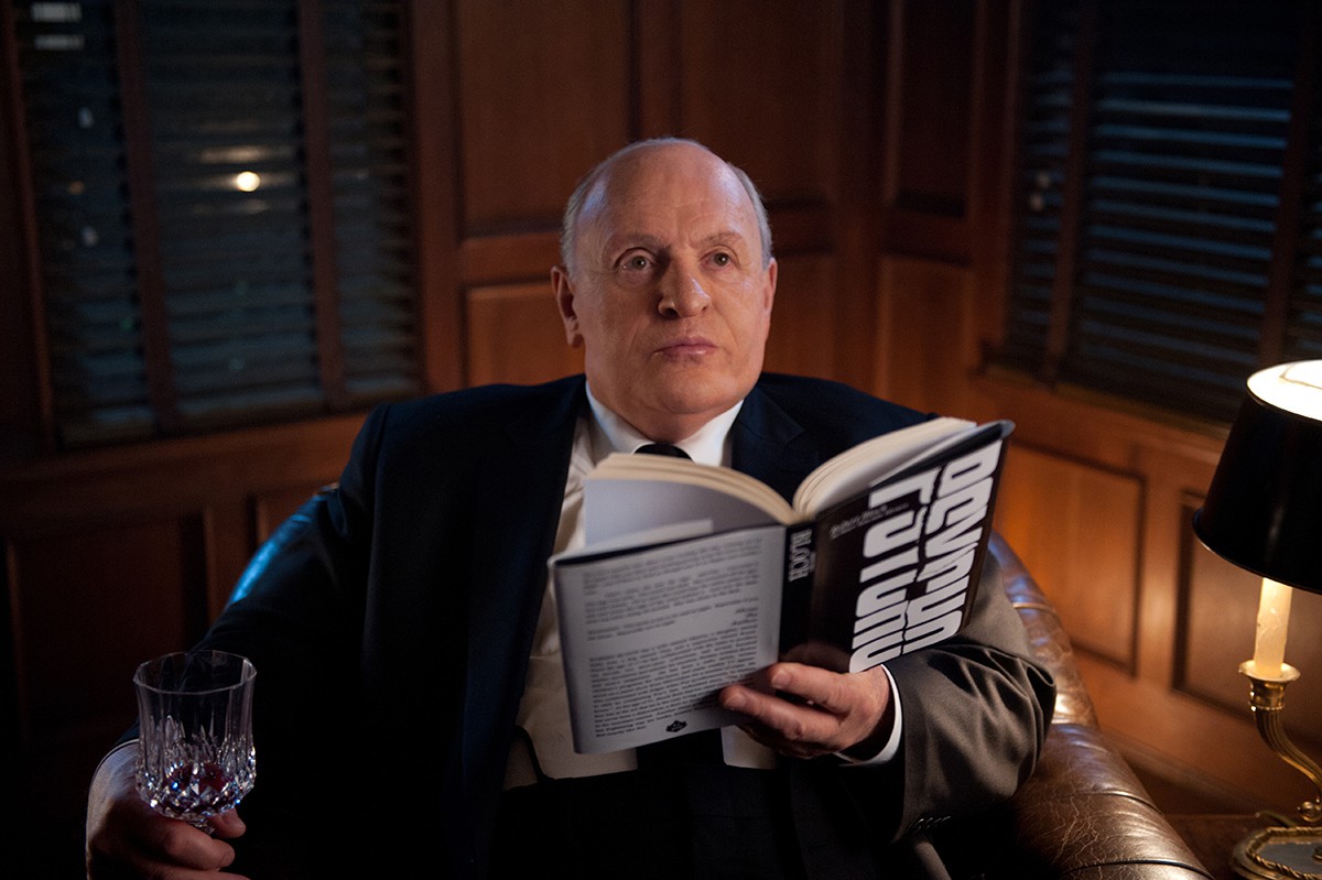 Anthony Hopkins as Alfred Hitchcock in Hitchcock (2012)