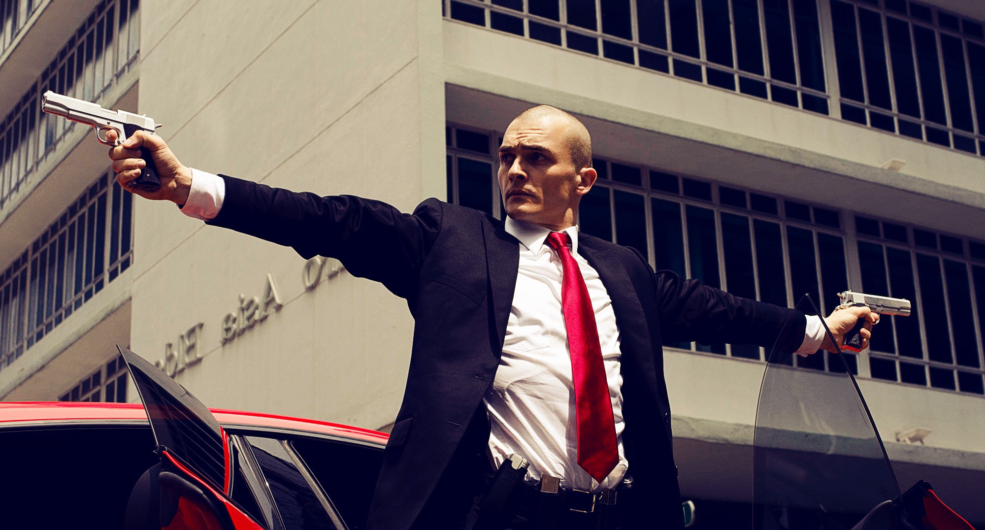 Rupert Friend as Agent 47 in Hitman: Agent 47 (2015)