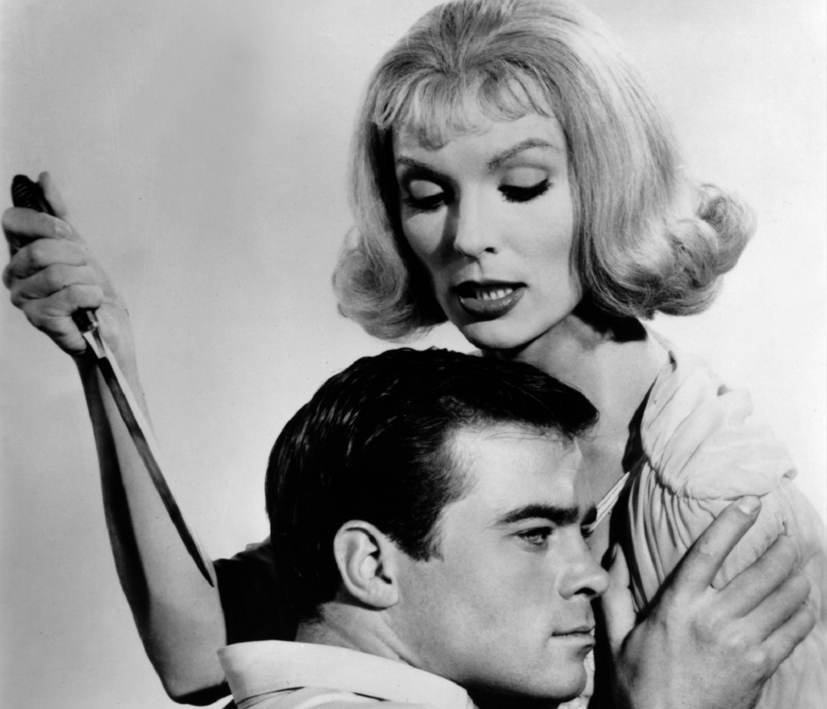 Glenn Corbett and Jean Arless in Homicidal (1961)