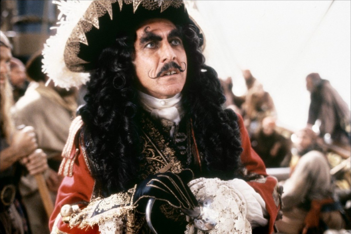 Dustin Hoffman as Captain Hook