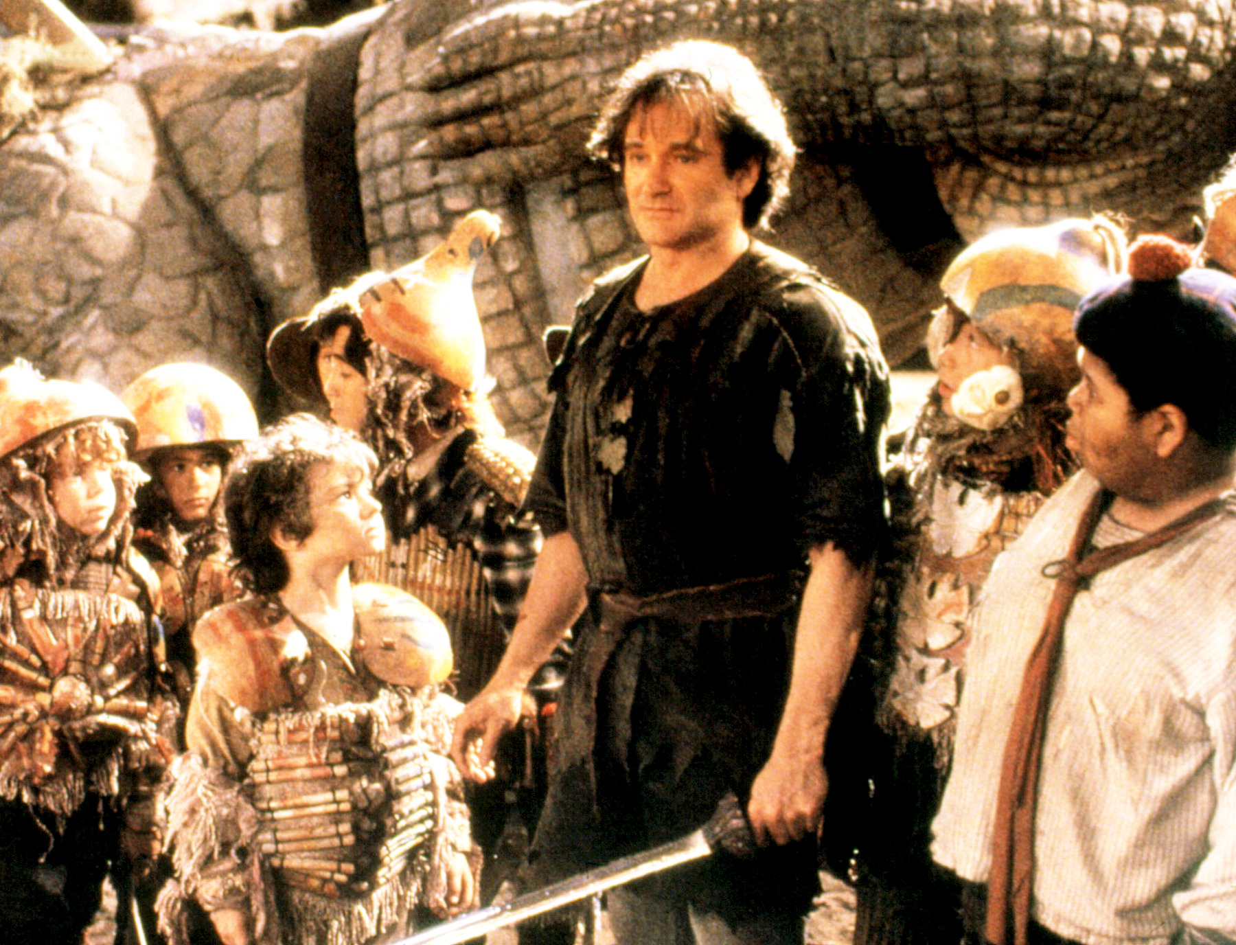 A grown-up Peter Pan (Robin Williams) in Hook (1991)