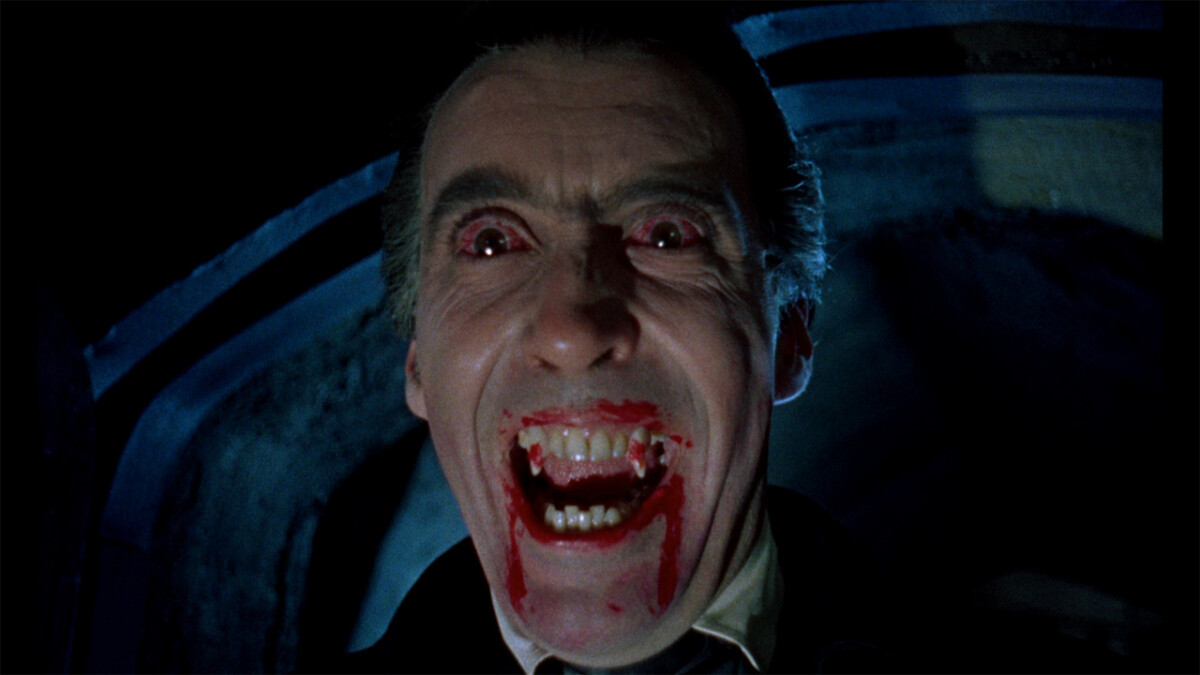 Christopher Lee as Dracula in The Horror of Dracula (1958)