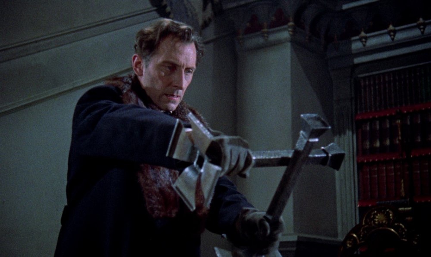 Peter Cushing as Van Helsing in The Horror of Dracula (1958)