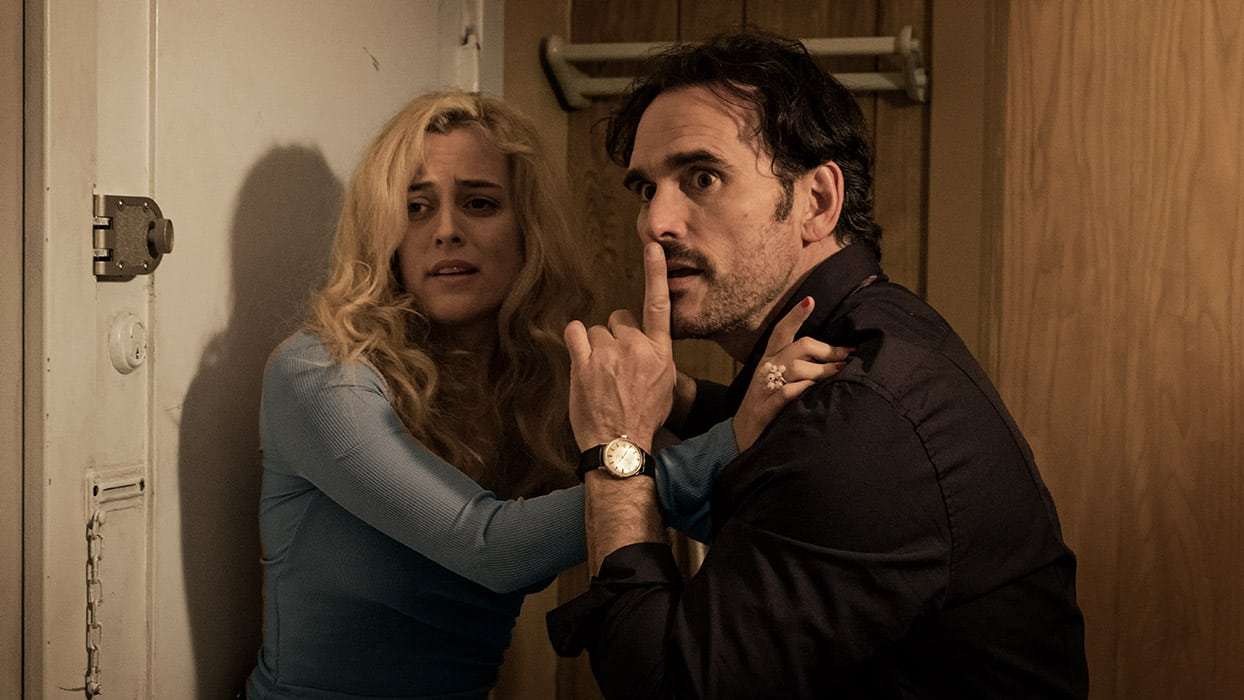 Jack (Matt Dillon) with Riley Keough, his sole relationship, whom he nicknames Simple in The House That Jack Built (2018)