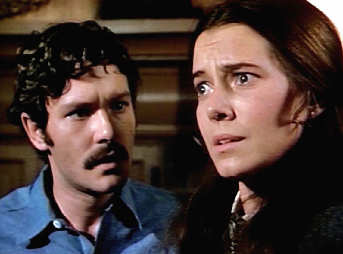 Michael Anderson Jr and Kitty Winn in The House That Would Not Die (1970)