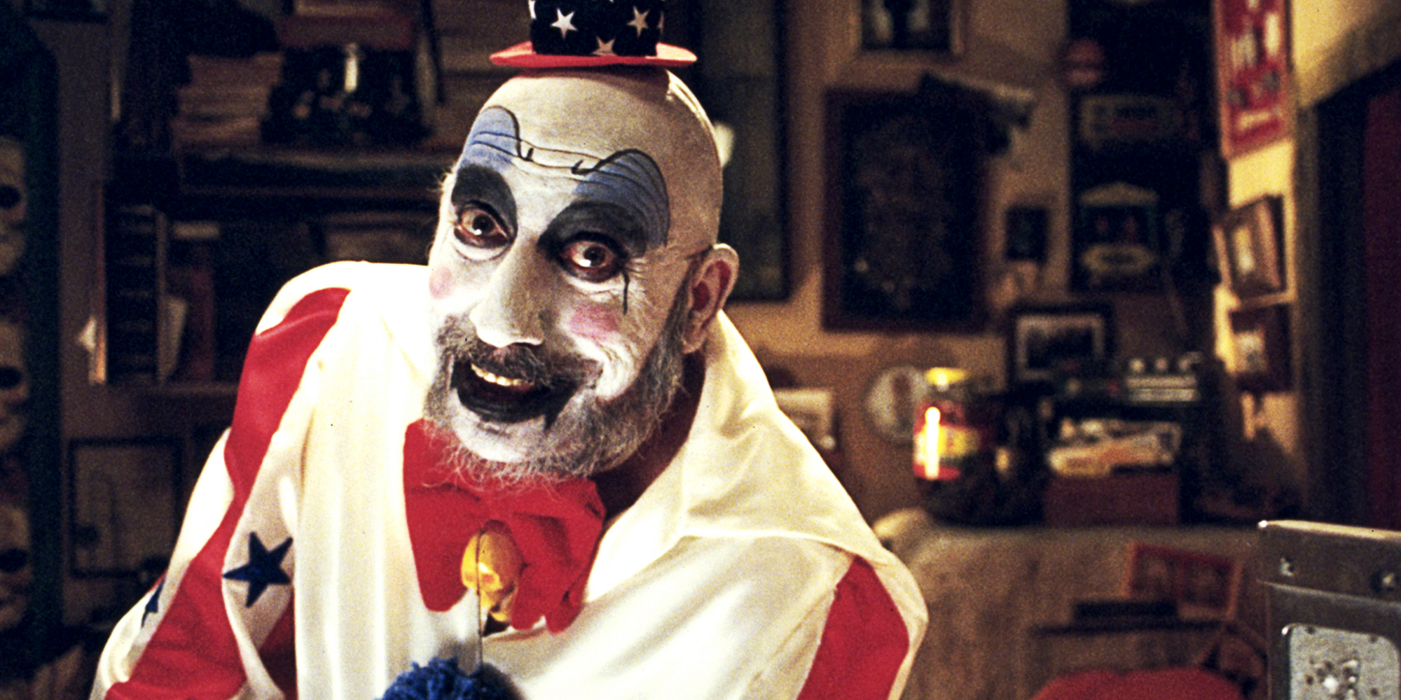 Sid Haig as Captain Spaulding in House of 1000 Corpses (2003)