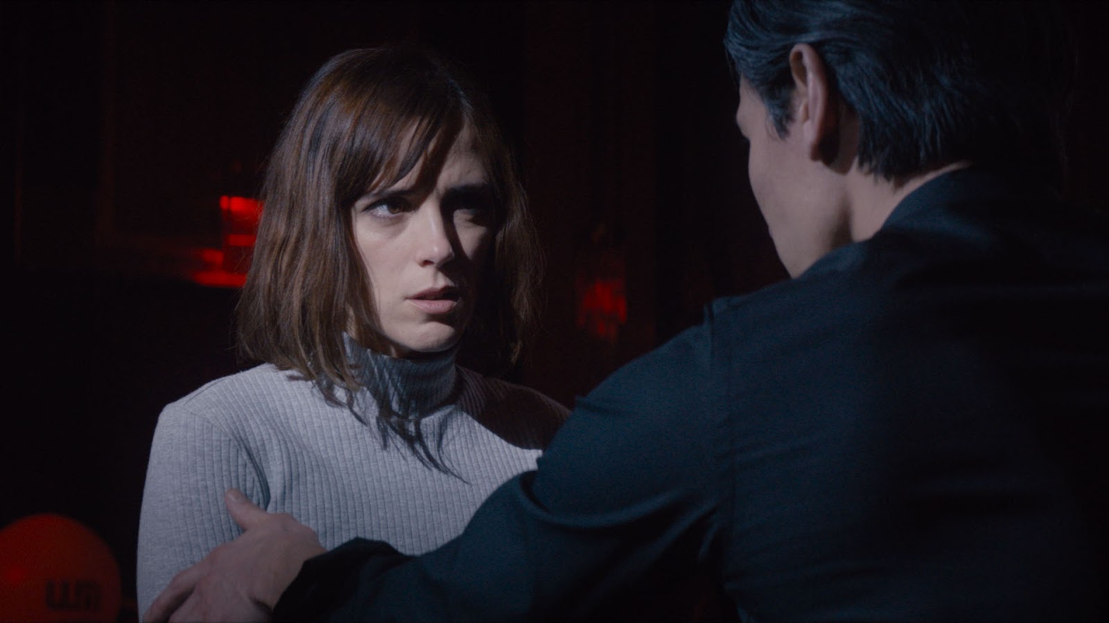 Housewife Clementine Poidatz in drawn into the clutches of cult leader David Sakurai in Housewife (2017)
