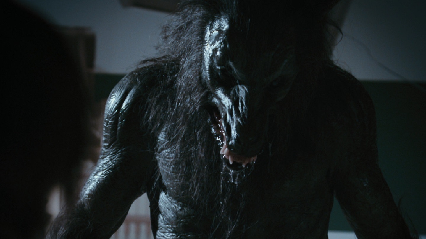 Werewolf transformation effects in The Howling (1980)