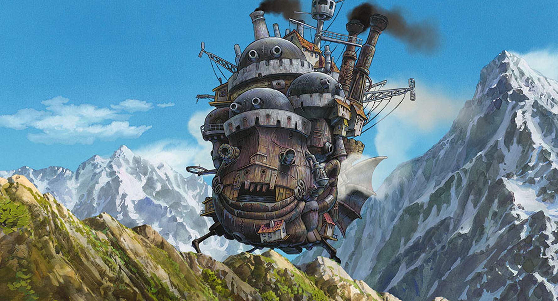 The castle in Howl's Moving Castle (2004)