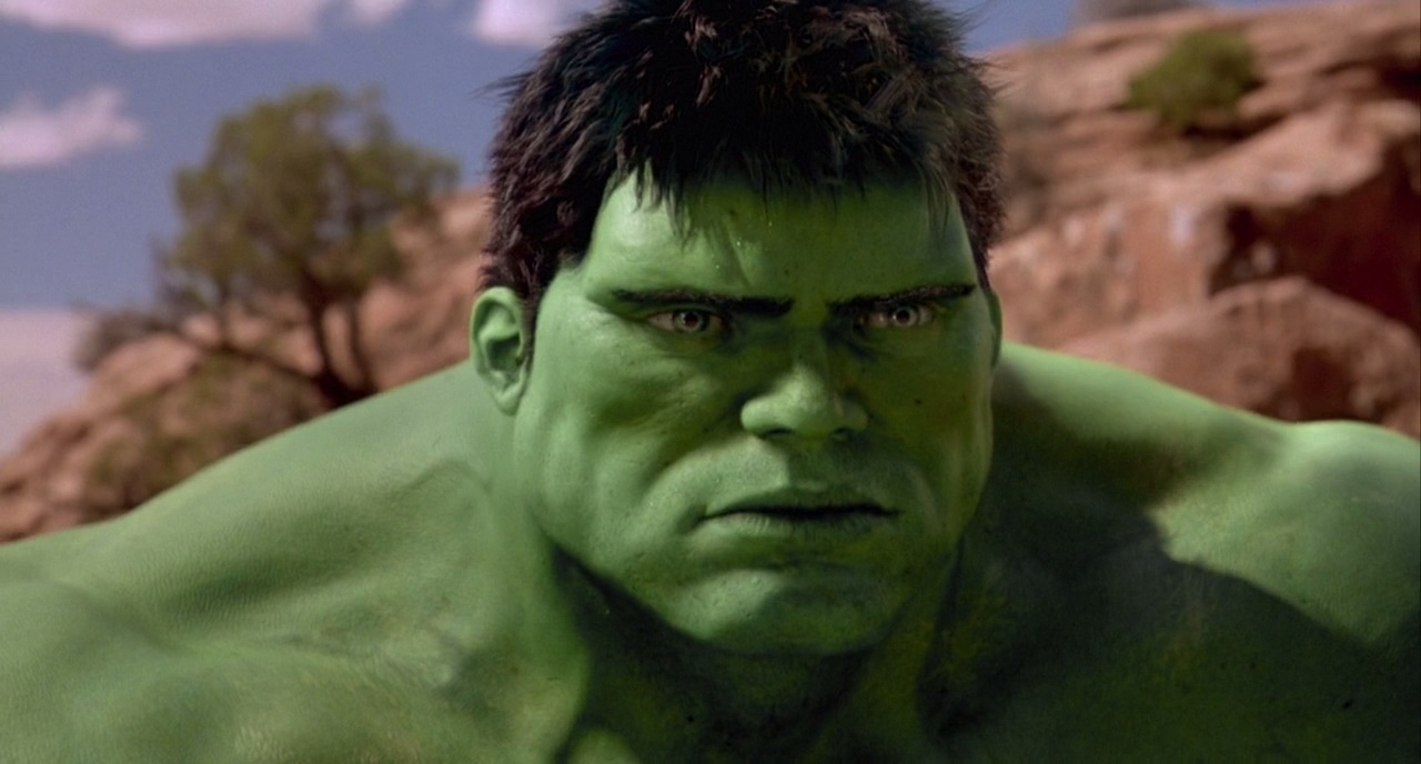 Eric Bana as The Hulk in Hulk (2003)