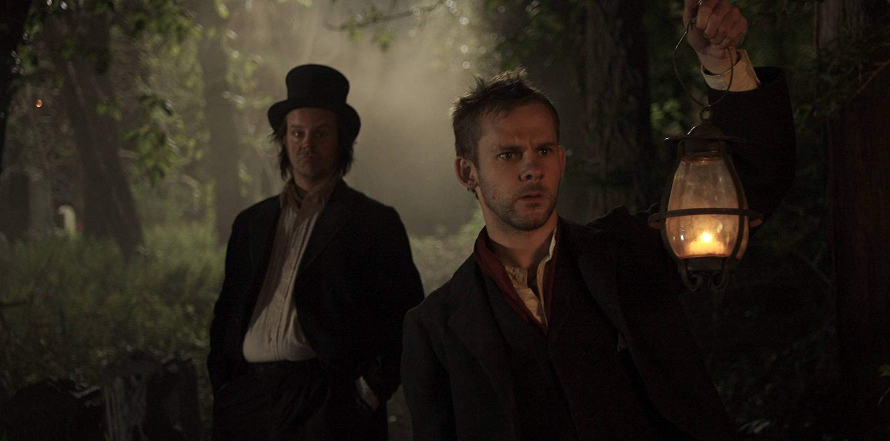 Body snatchers Grimes (Larry Fessenden) and Blake (Dominic Monaghan) in I Sell the Dead (2008)