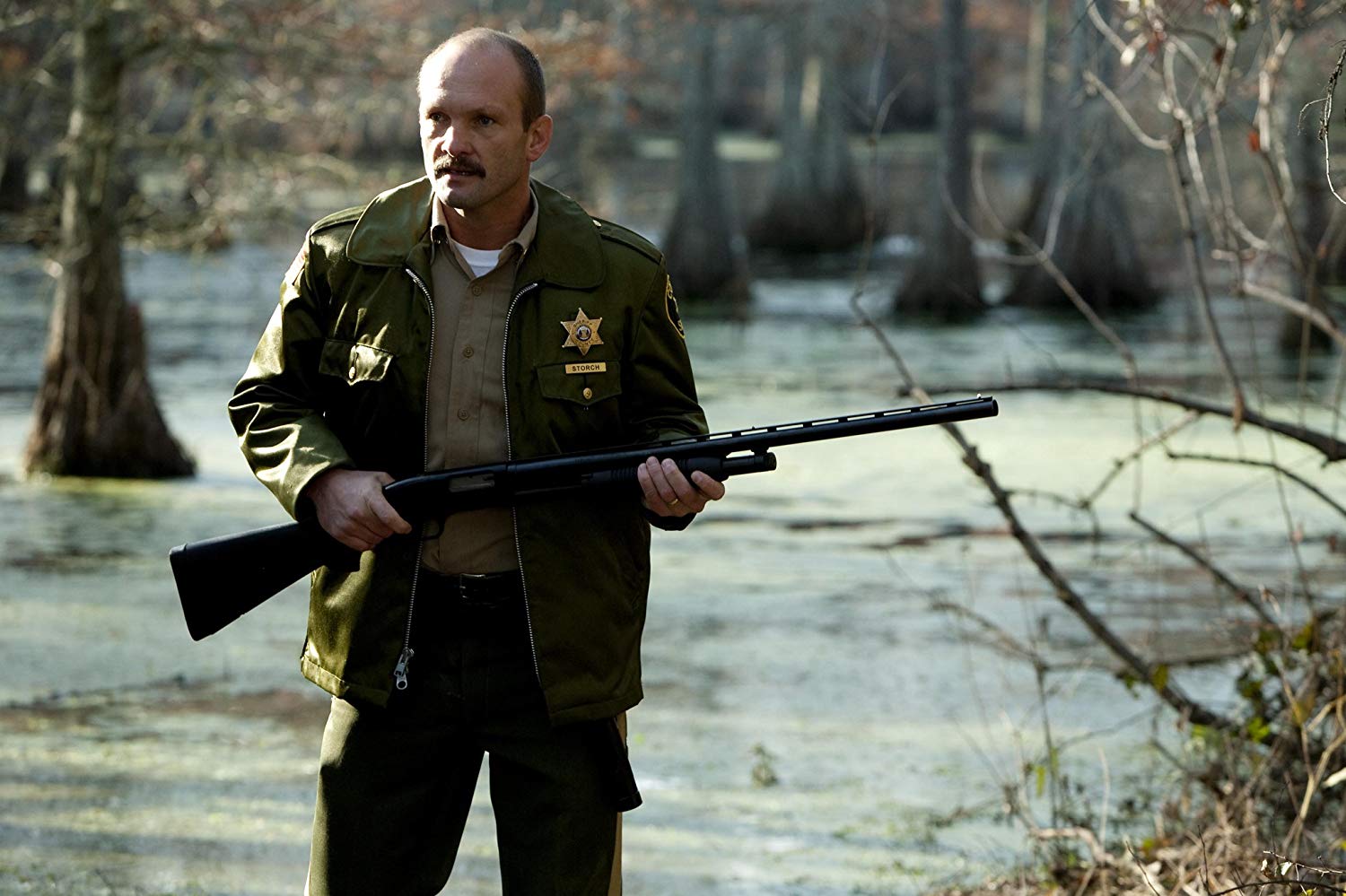 Andrew Howard as the sheriff in I Spit on Your Grave (2010)