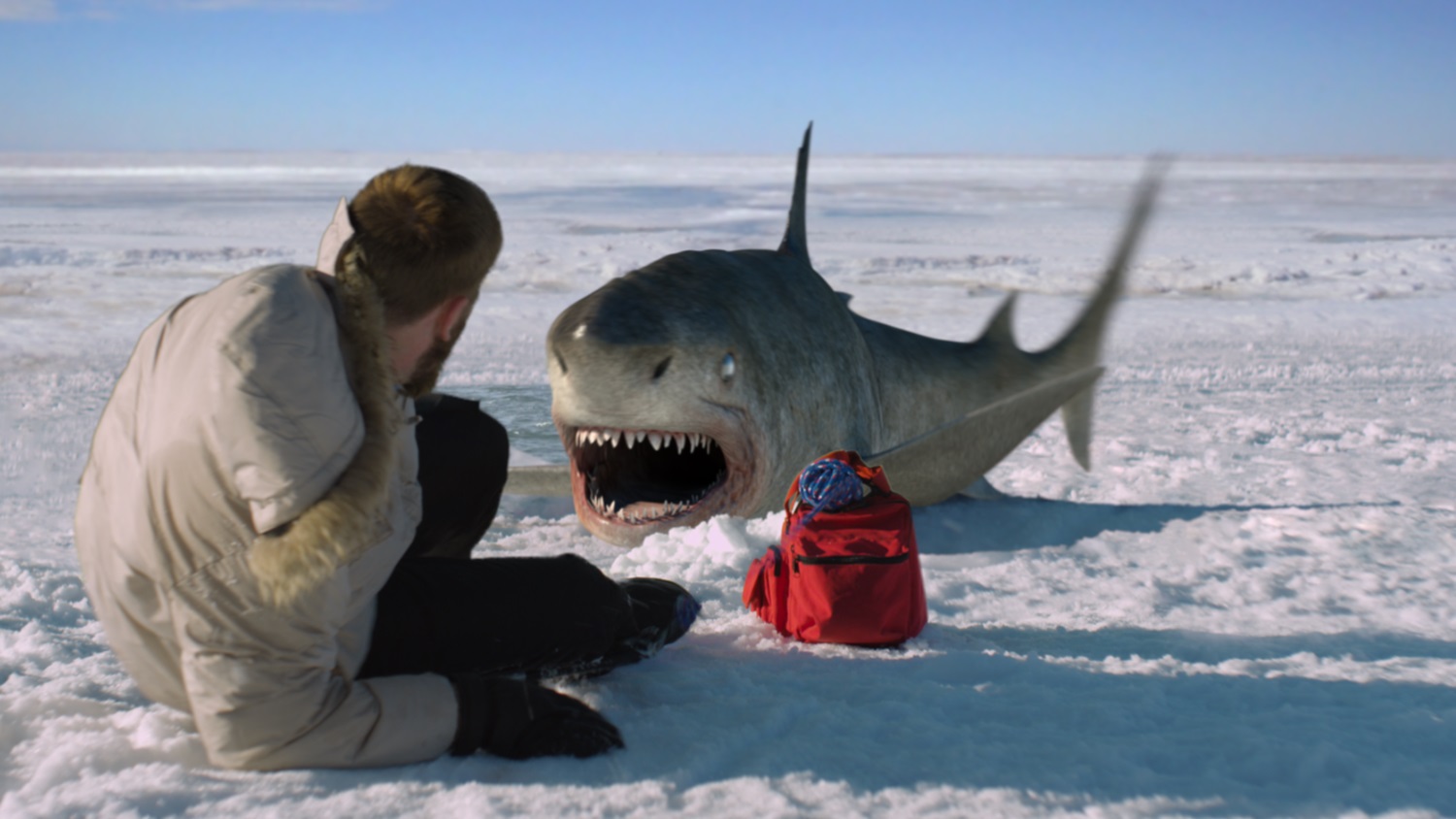 Shark attack at the North Pole in Ice Sharks (2016)