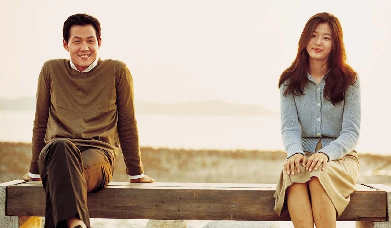 Lee Jung-jae and Jeon Ji-hyun in Il Mare (2000)