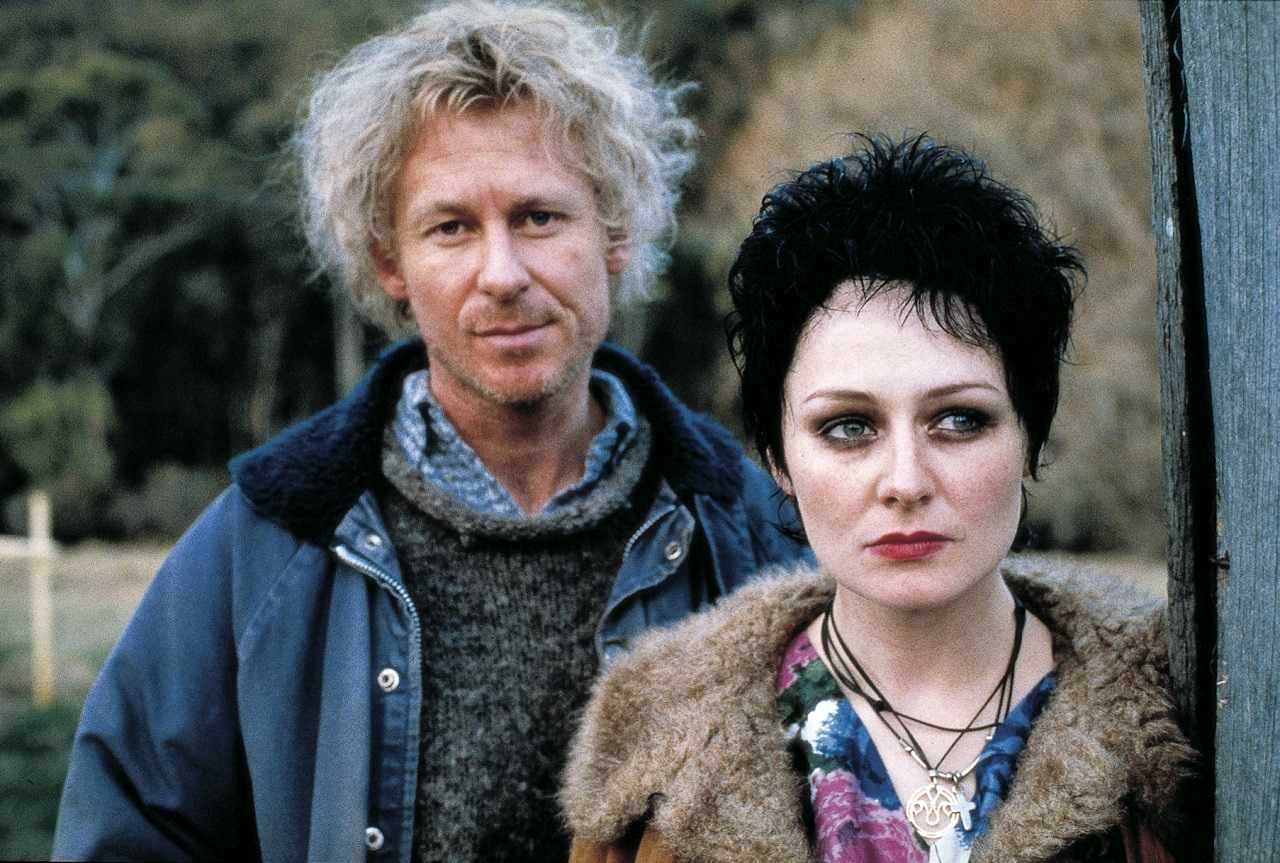 Richard Roxburgh and Miranda Otto in In the Winter Dark (1999)