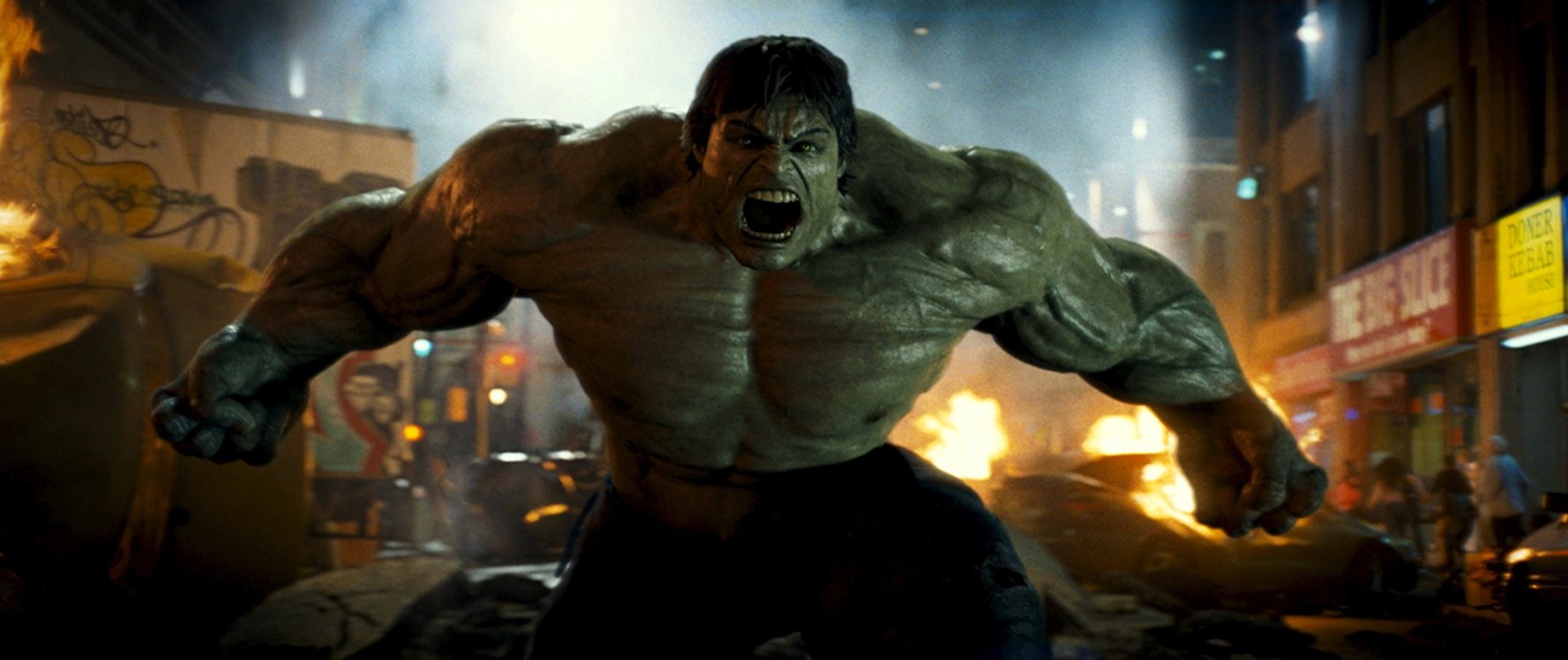 Edward Norton as The Hulk in The Incredible Hulk (2008)