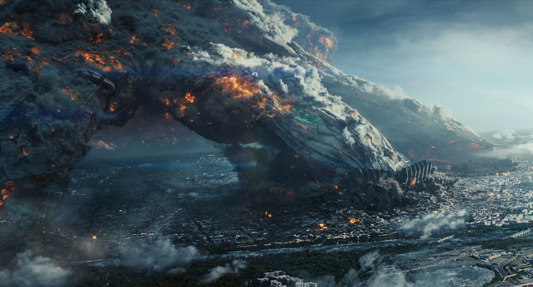 Epic mass destruction in Independence Day: Resurgence (2016)