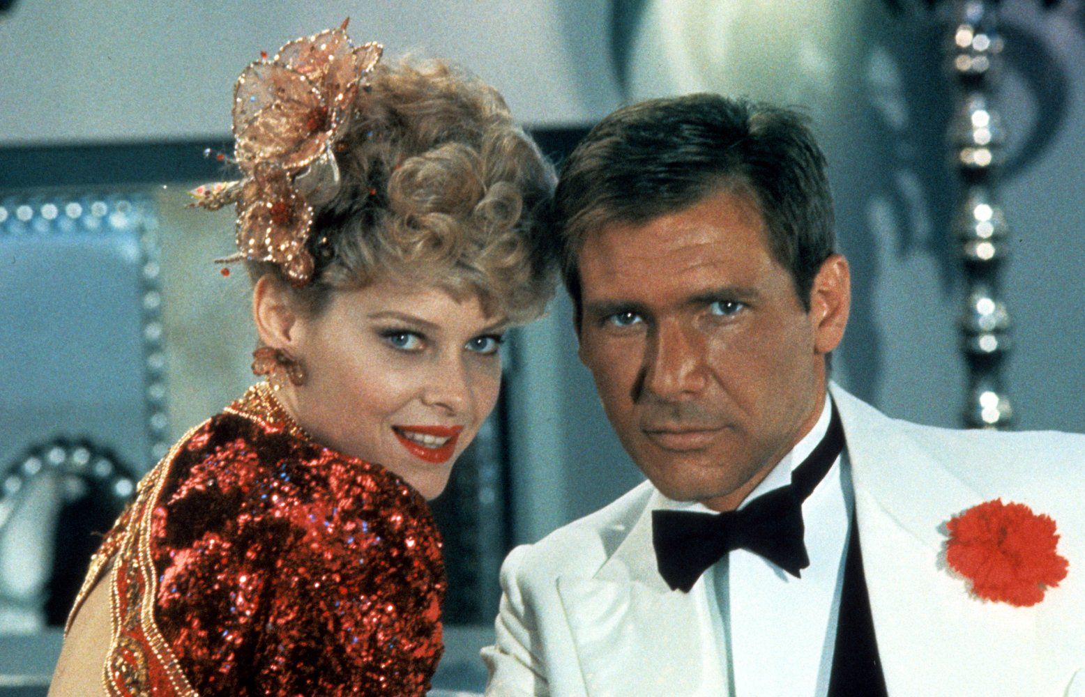 Harrison Ford and Kate Capshaw in Indiana Jones and the Temple of Doom (1984)