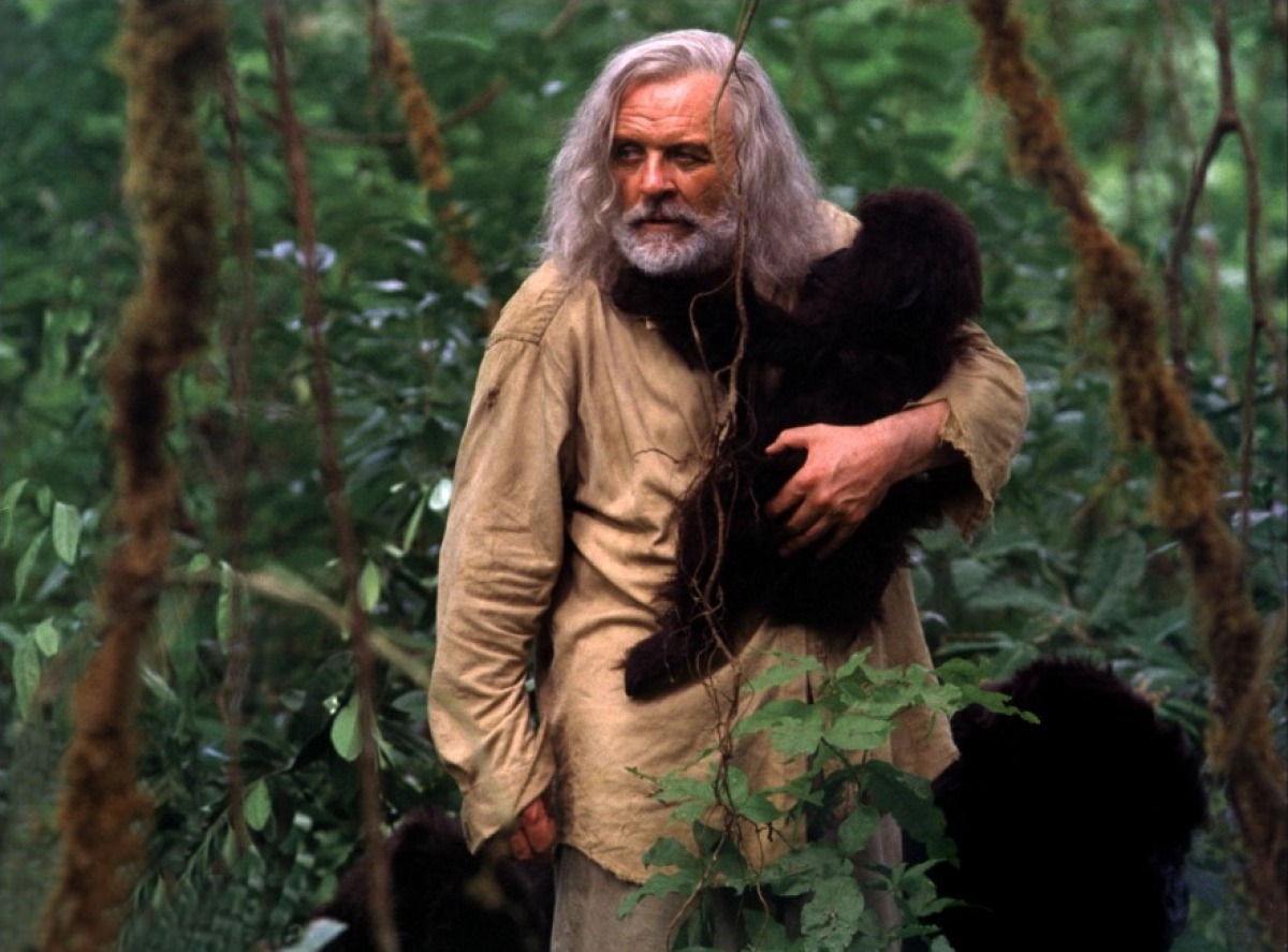 Anthony Hopkins as anthropologist Ethan Powell in Instinct (1999)