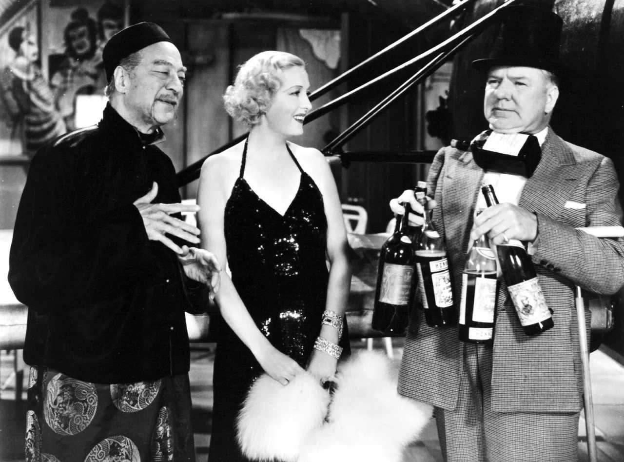 Edmund Breese, Peggy Hopkins Joyce and W.C. Fields in International House (1933)