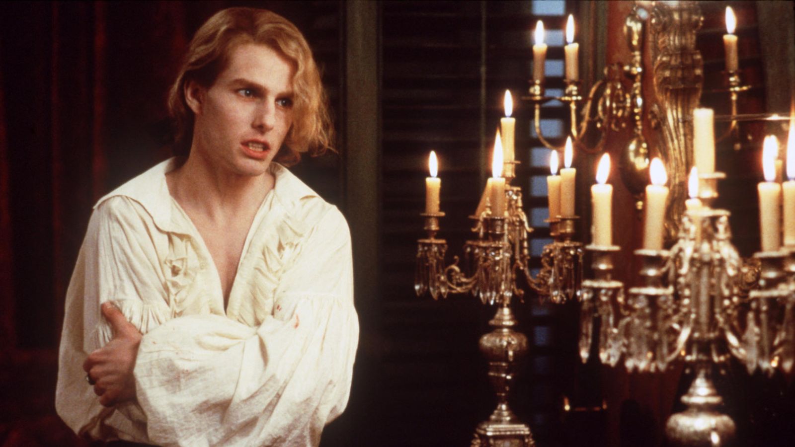 The muchly disputed casting choice of Tom Cruise as Lestat in Interview with the Vampire: The Vampire Chronicles (1994)