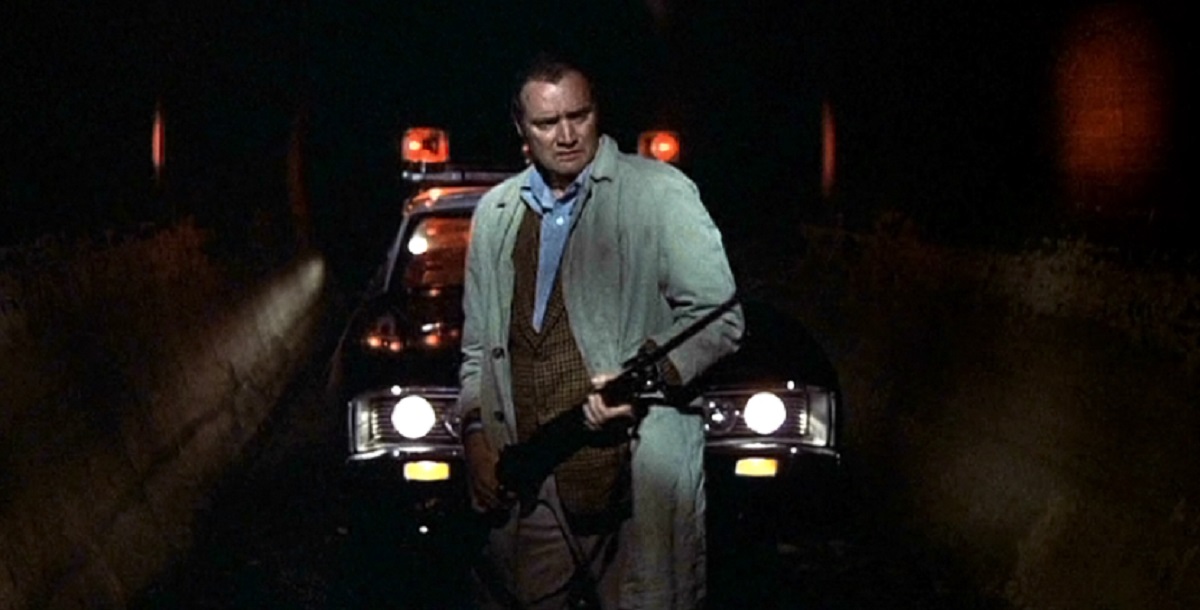 John P. Ryan goes hunting the baby in the sewers at the climax of It's Alive (1974)