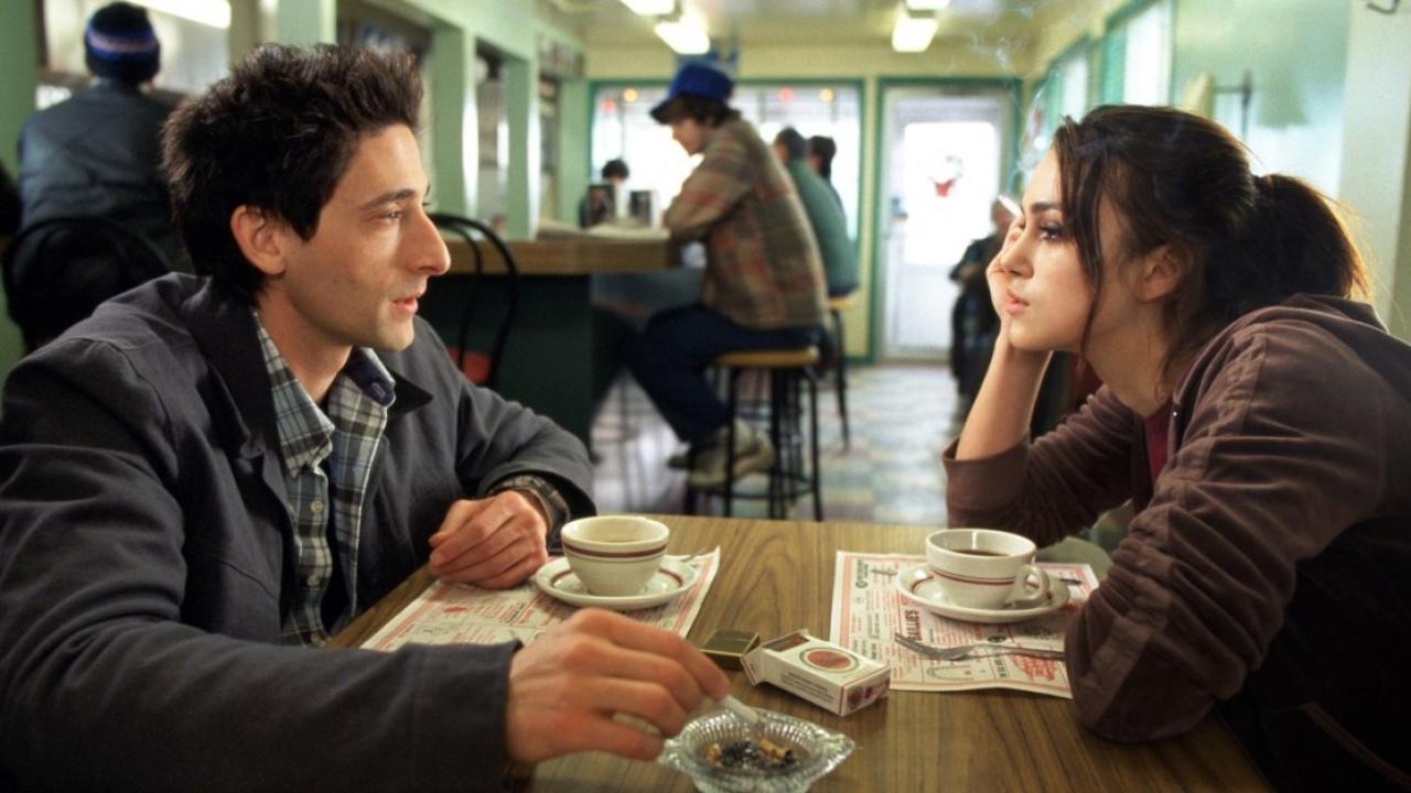 Adrien Brody and Keira Knightley in The Jacket (2005)