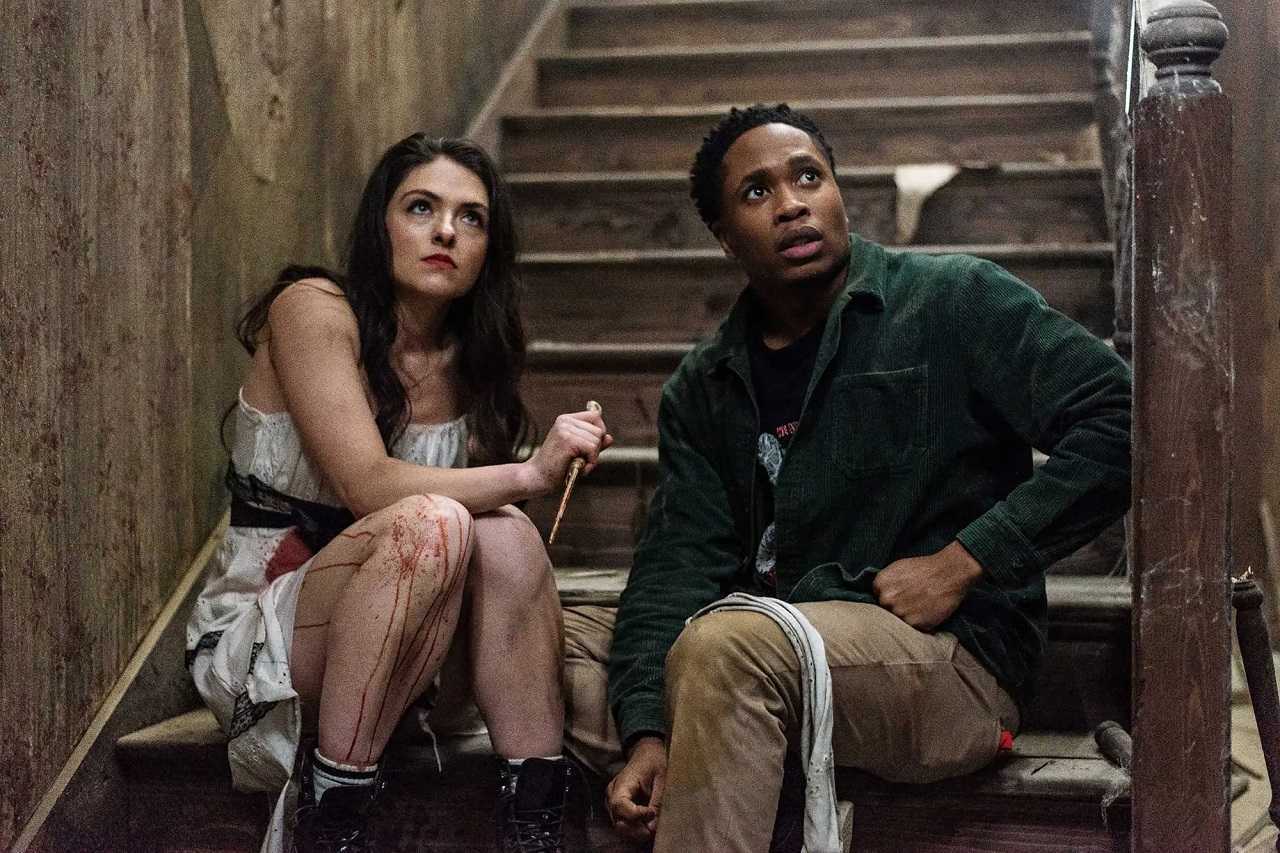 Sydney Craven and Imran Adams in Jeepers Creepers Reborn (2022)