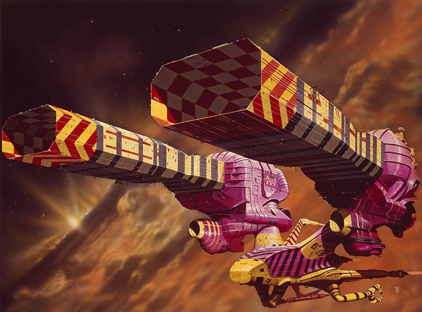 Chris Foss's concept artwork in Jodorowsky's Dune (2013)