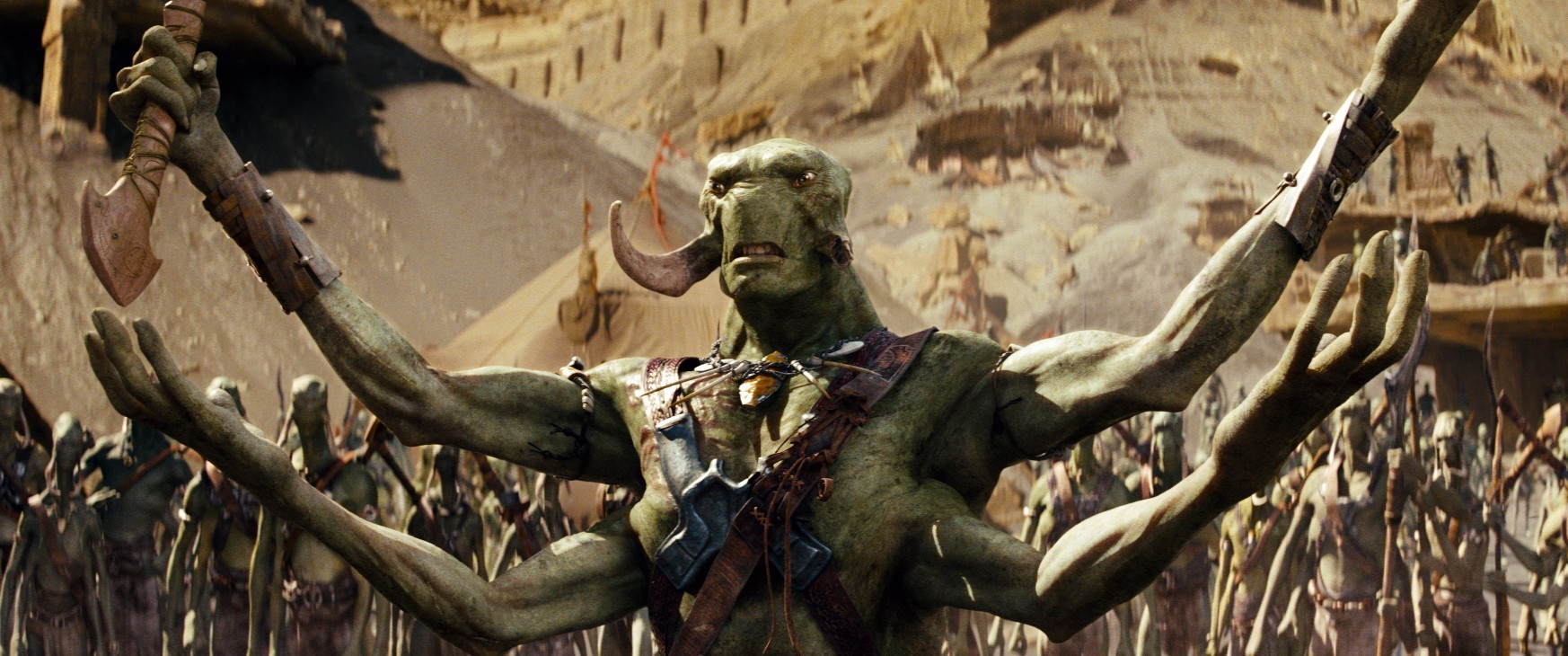 Green-skinned Tharks in John Carter (2012)