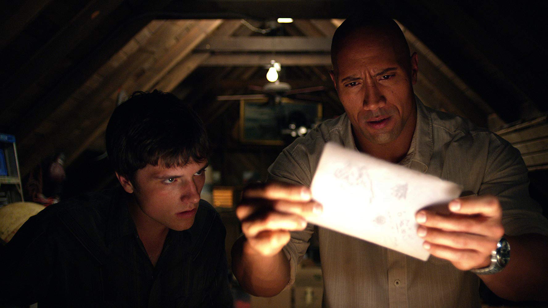 Decoding Jules Verne - Josh Hutcherson, Dwayne Johnson in Journey 2: The Mysterious Island (2012)