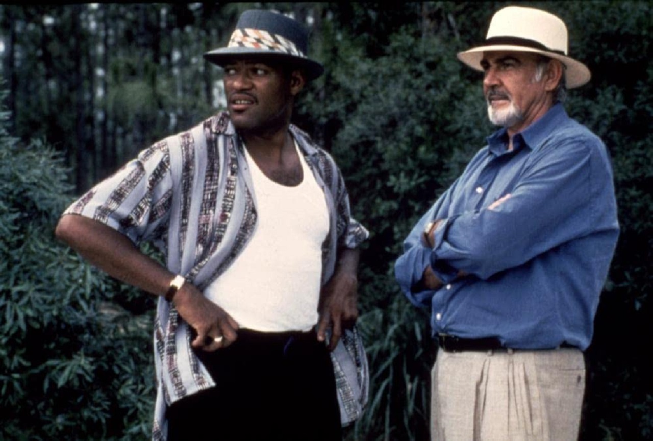 Laurence Fishburne and Sean Connery in Just Cause (1995)