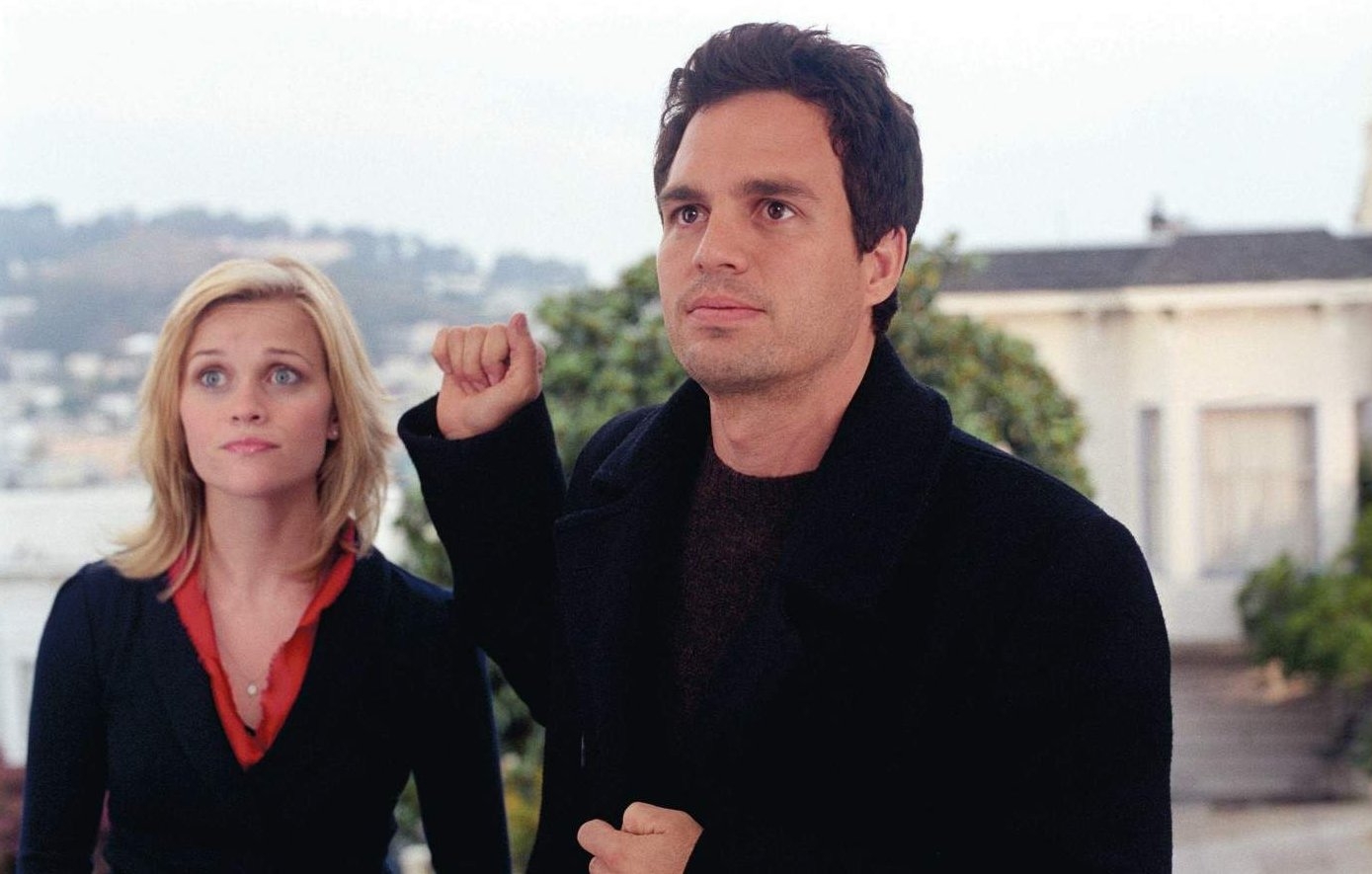 Mark Ruffalo and a ghostly Reese Witherspoon in Just Like Heaven (2005)