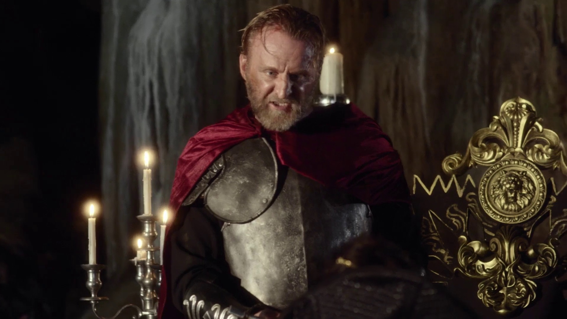 King Arthur (Byron Gibson) in King Arthur and the Knights of the Round Table (2017)