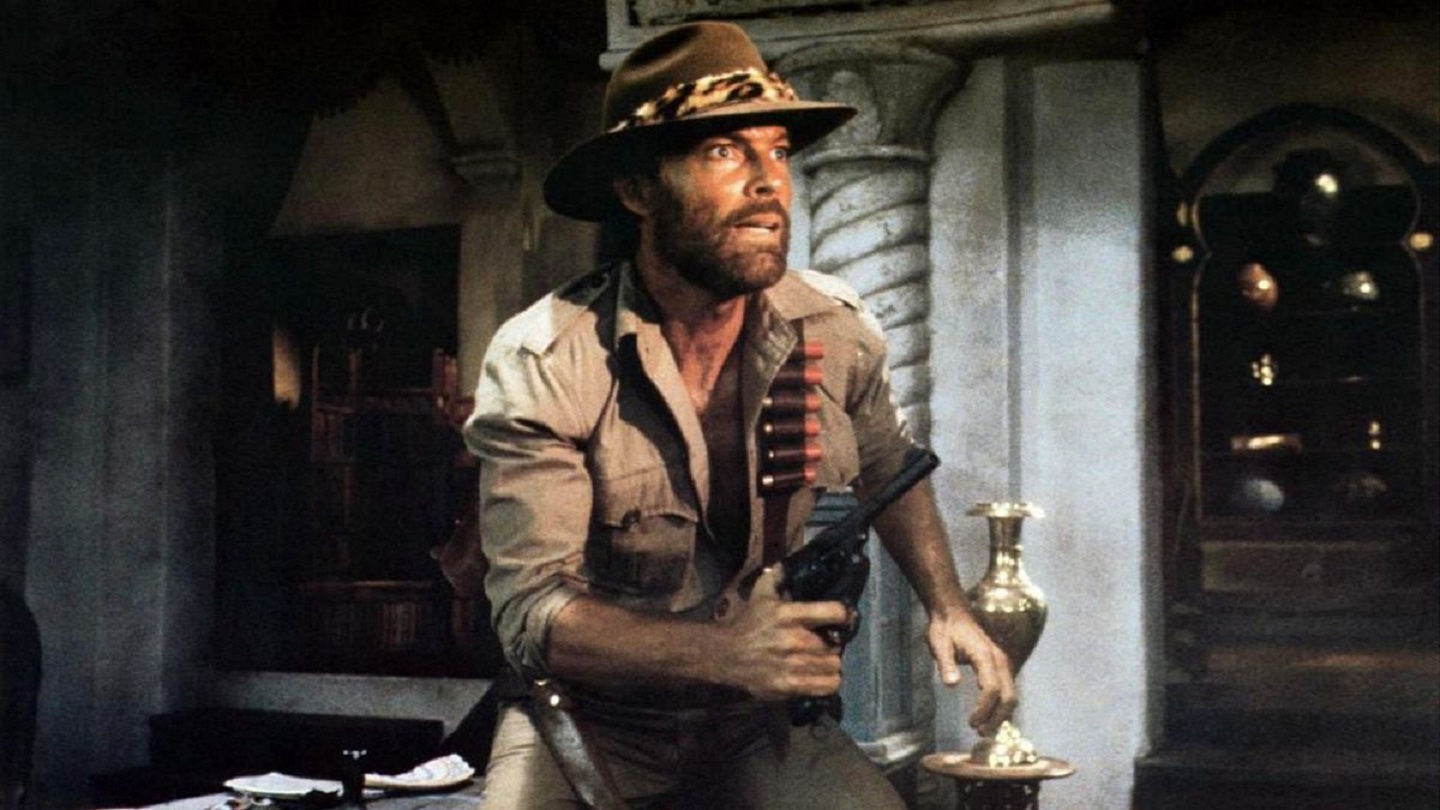 Richard Chamberlain as Allan Quatermain in King Solomons Mines (1985)