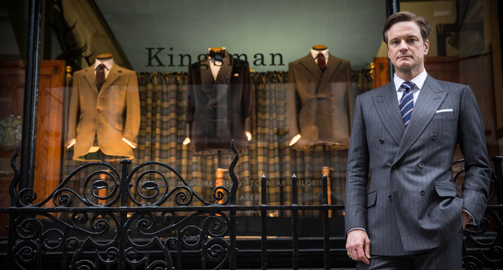 Colin Firth as Harry Hart in Kingsman: The Secret Service (2015)