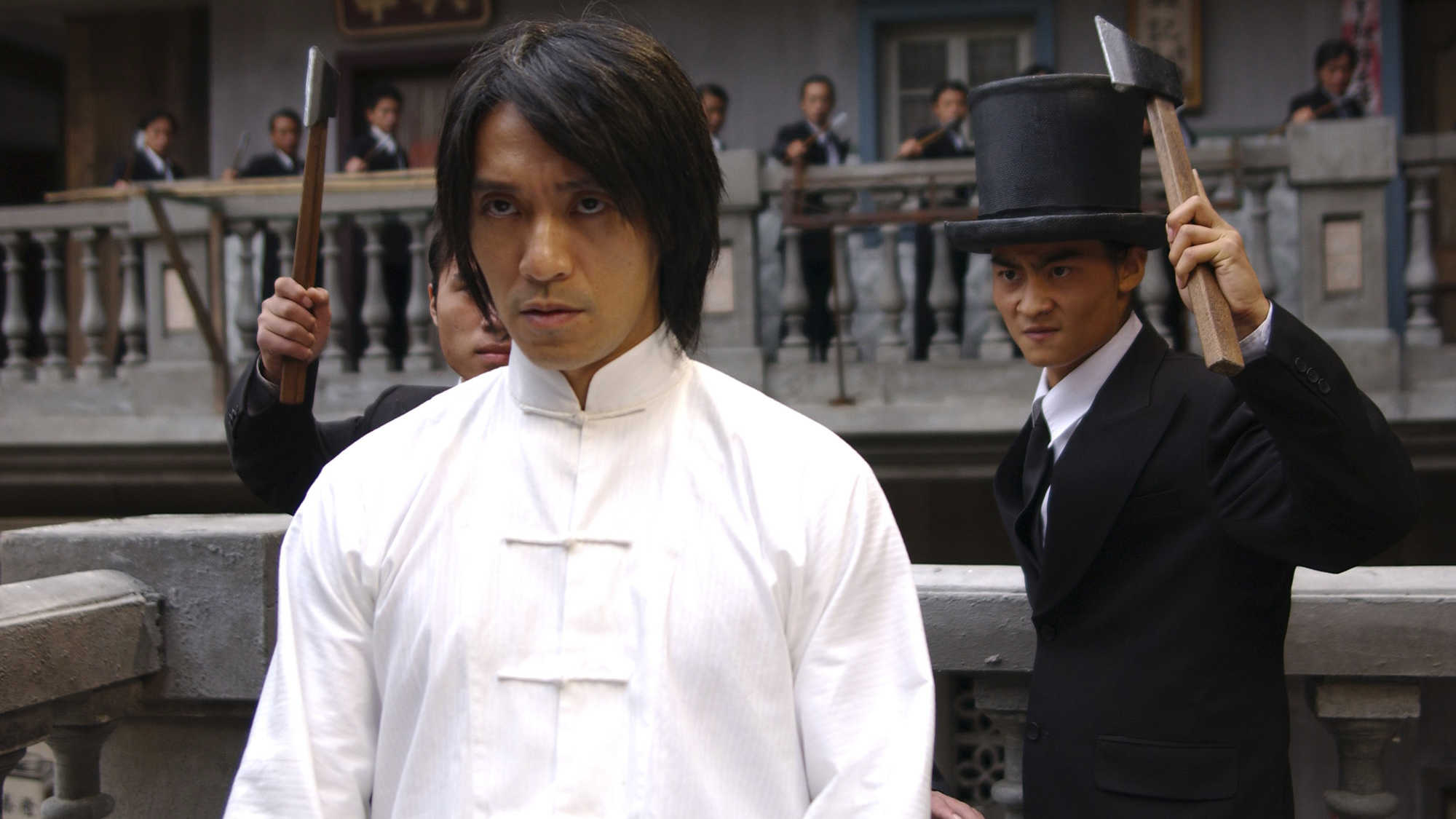 Director, writer and lead actor Stephen Chow in Kung Fu Hustle (2004)