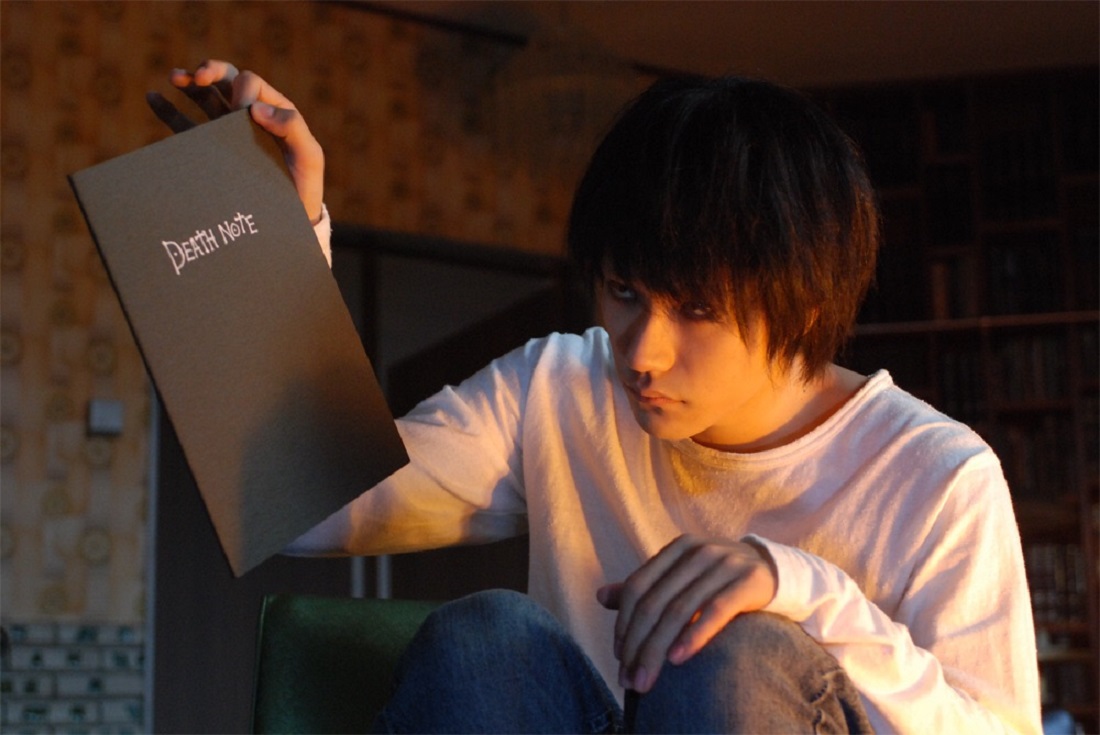 L (Kenichi Matsuyama), the weird detective from the Death Note series, gets a film all to himself in L: Change the World (2008)