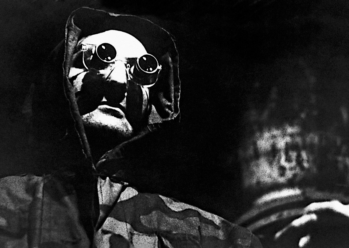 Jacques Ledoux as the scientist of the future in La Jetee (1962)