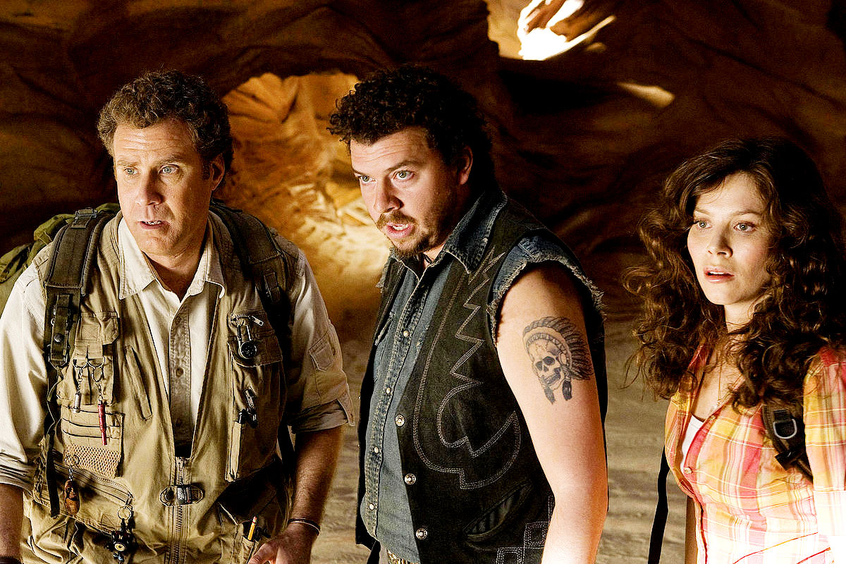 Will Ferrell, Danny McBride, Anna Friel in Land of the Lost (2009)