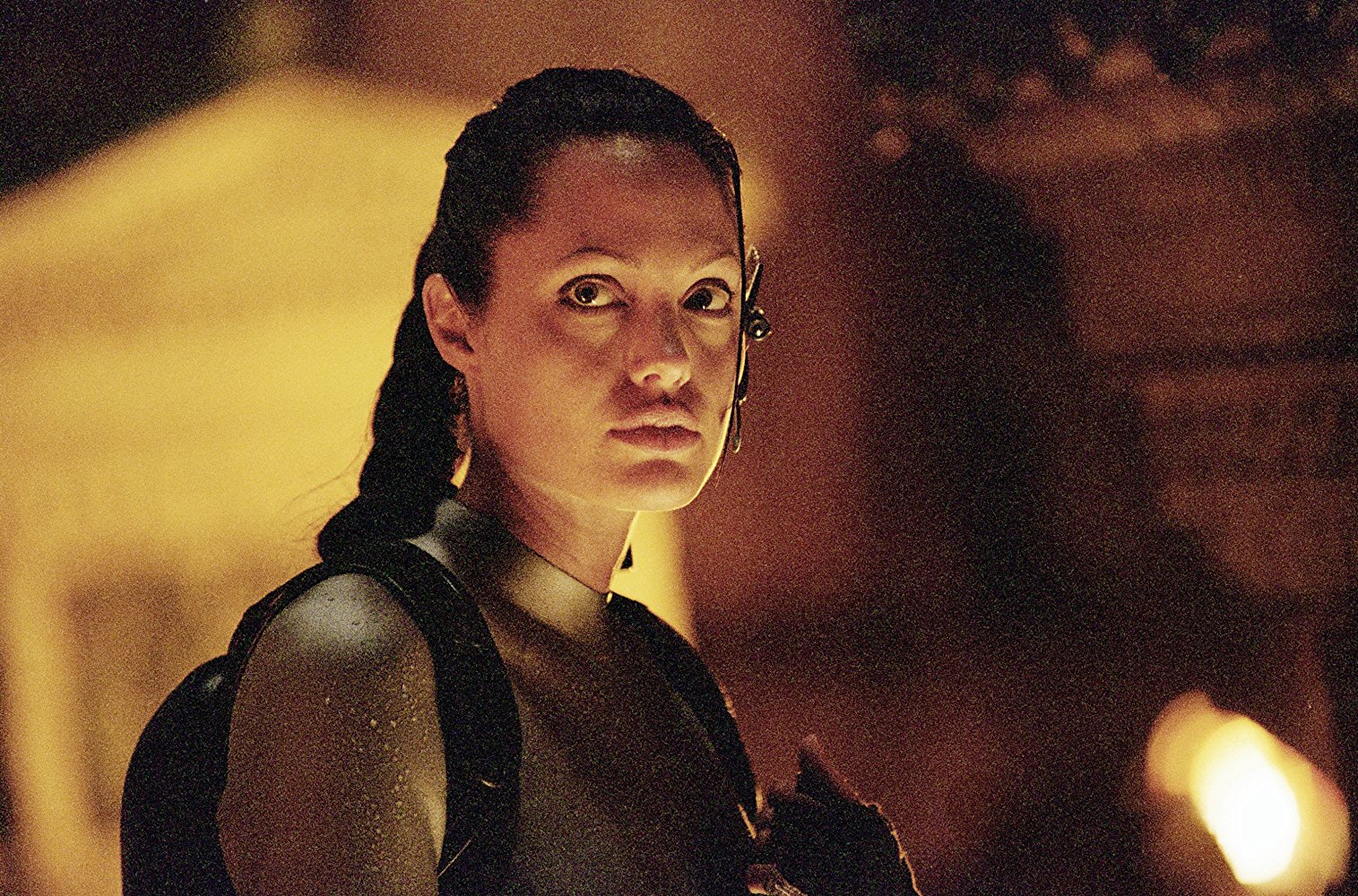 Angelina Jolie as Lara Croft in Lara Croft, Tomb Raider: The Cradle of Life (2003