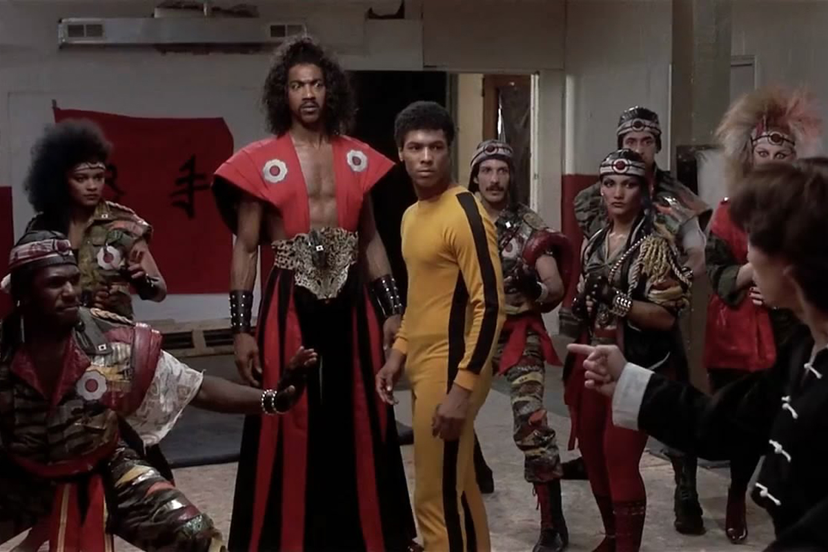 Taimak and Julius J. Carry III in The Last Dragon (1985)