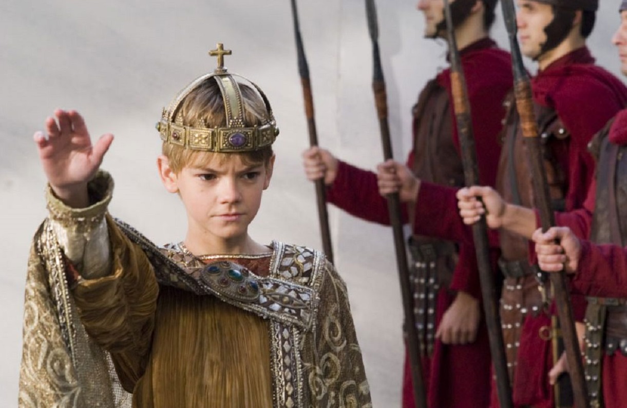 Thomas Sangster as the last emperor of Rome, Romulus Augustus in The Last Legion (2007)